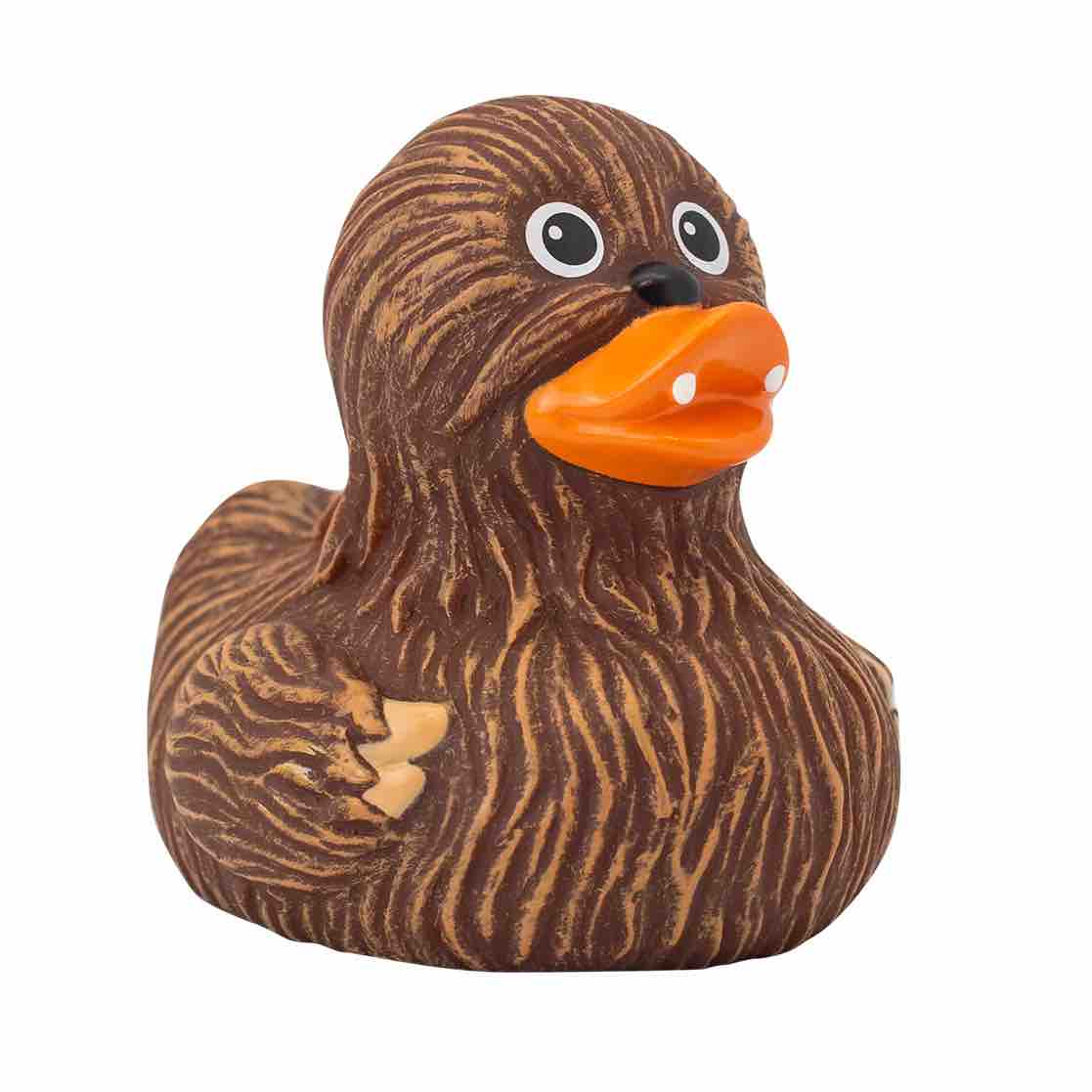 Chewbacca the duck is pretty friendly Chewbacca_the_duck